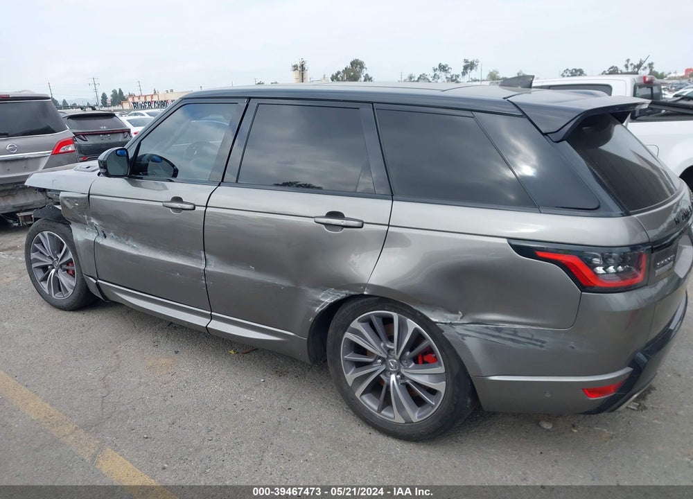 2018 LAND ROVER RANGE ROVER SPORT HSE DYNAMIC VIN: SALWV2SV5JA409700