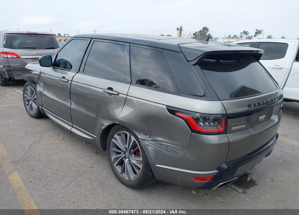 2018 LAND ROVER RANGE ROVER SPORT HSE DYNAMIC VIN: SALWV2SV5JA409700
