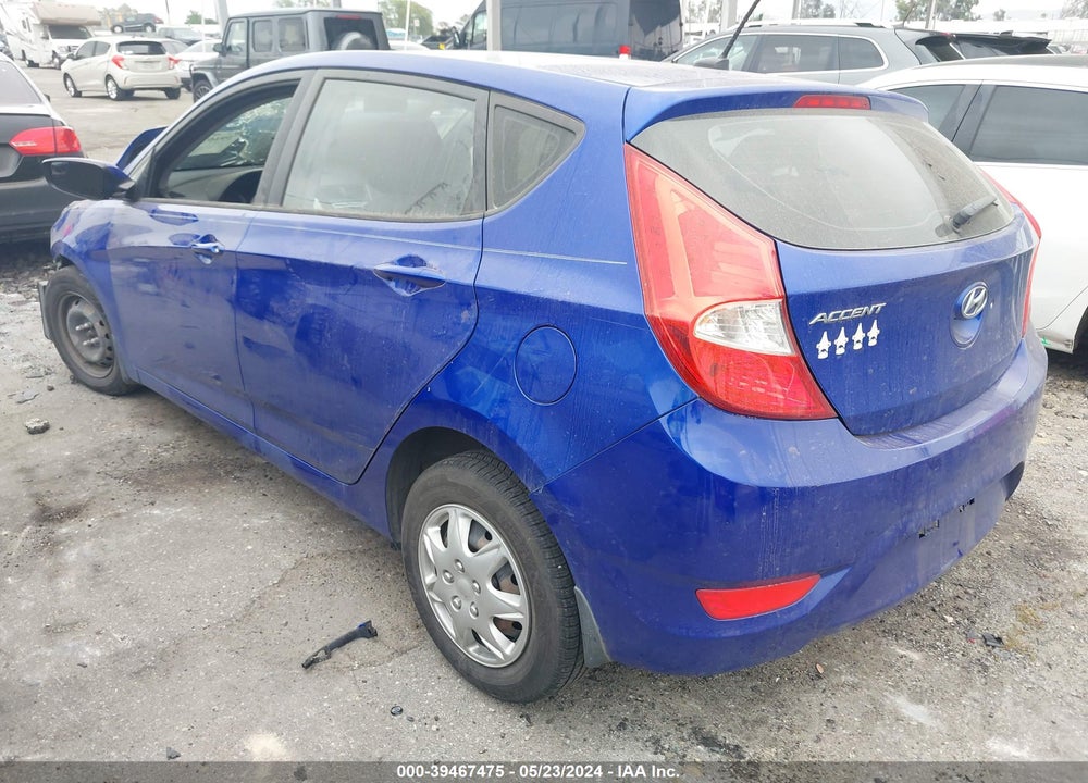 2014 HYUNDAI ACCENT GS VIN: KMHCT5AE9EU157954