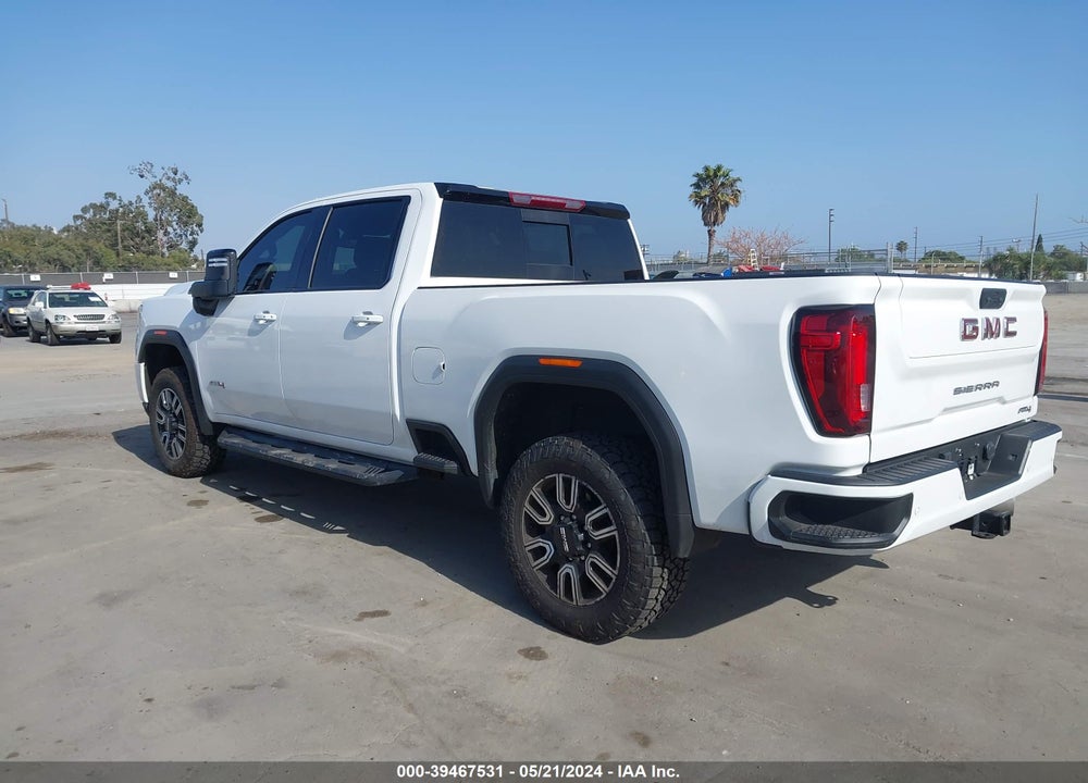 2022 GMC SIERRA 2500HD 4WD STANDARD BED AT4 VIN: 1GT49PEYXNF318517