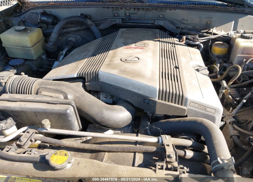1998 LEXUS LX 470 VIN: JT6HT00W8W0021497