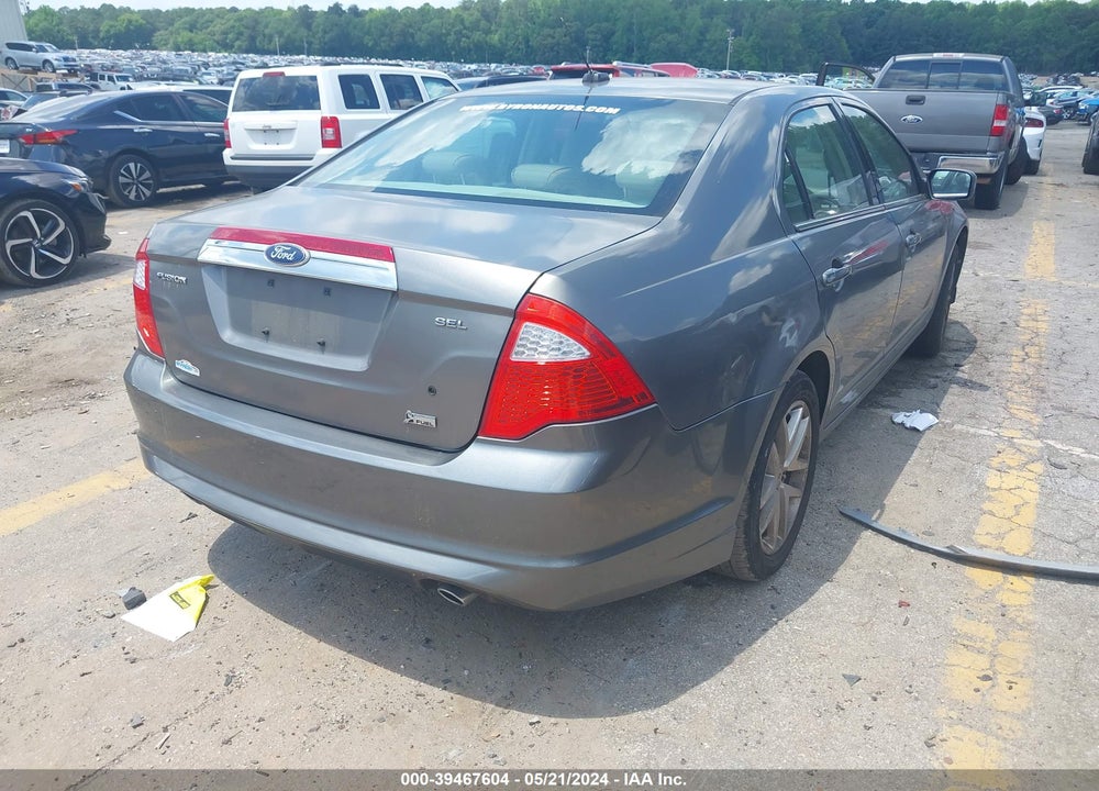 2010 FORD FUSION SEL VIN: 3FAHP0JG4AR327910