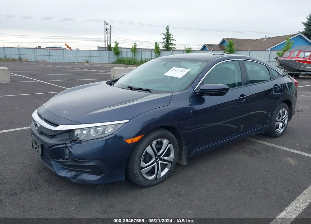 2017 HONDA CIVIC LX VIN: 19XFC2F5XHE211760