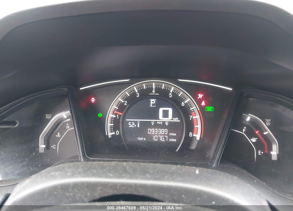 2017 HONDA CIVIC LX VIN: 19XFC2F5XHE211760