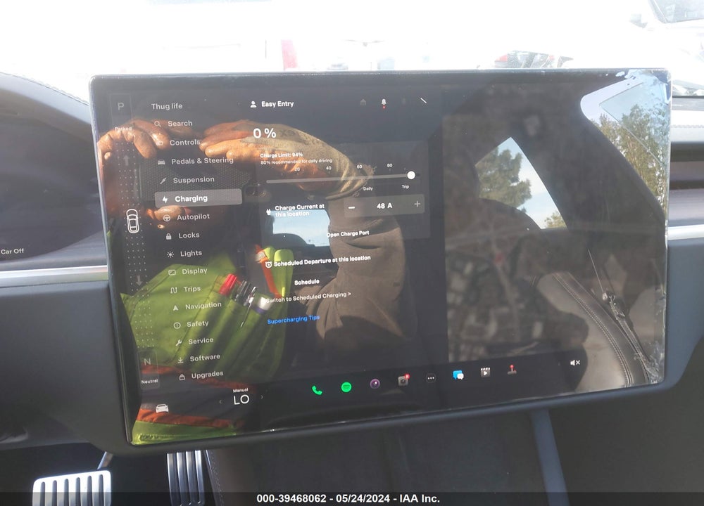 2024 TESLA MODEL S LONG RANGE VIN: 5YJSA1E5XRF532449