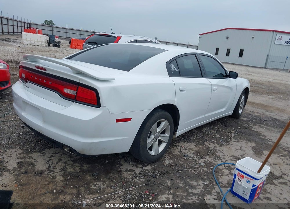 2014 DODGE CHARGER SE VIN: 2C3CDXBG6EH324131