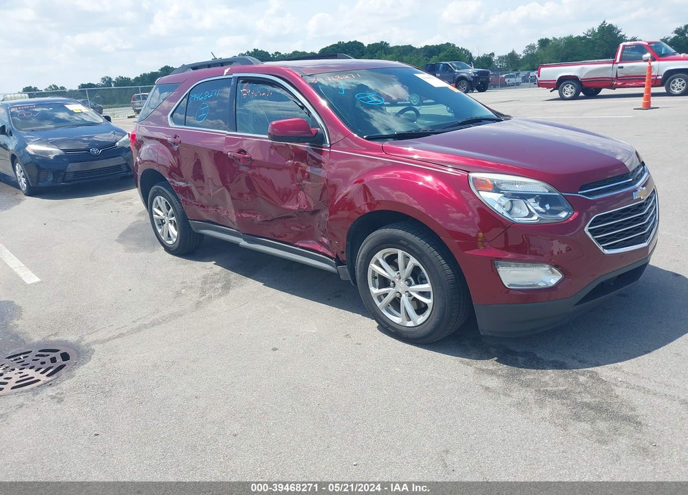 2016 CHEVROLET EQUINOX LT VIN: 2GNALCEK6G6134947