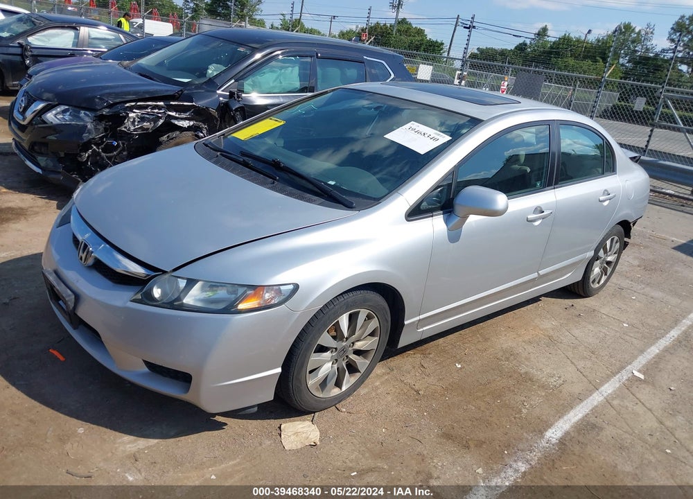 2011 HONDA CIVIC EX-L VIN: 2HGFA1F98BH522846