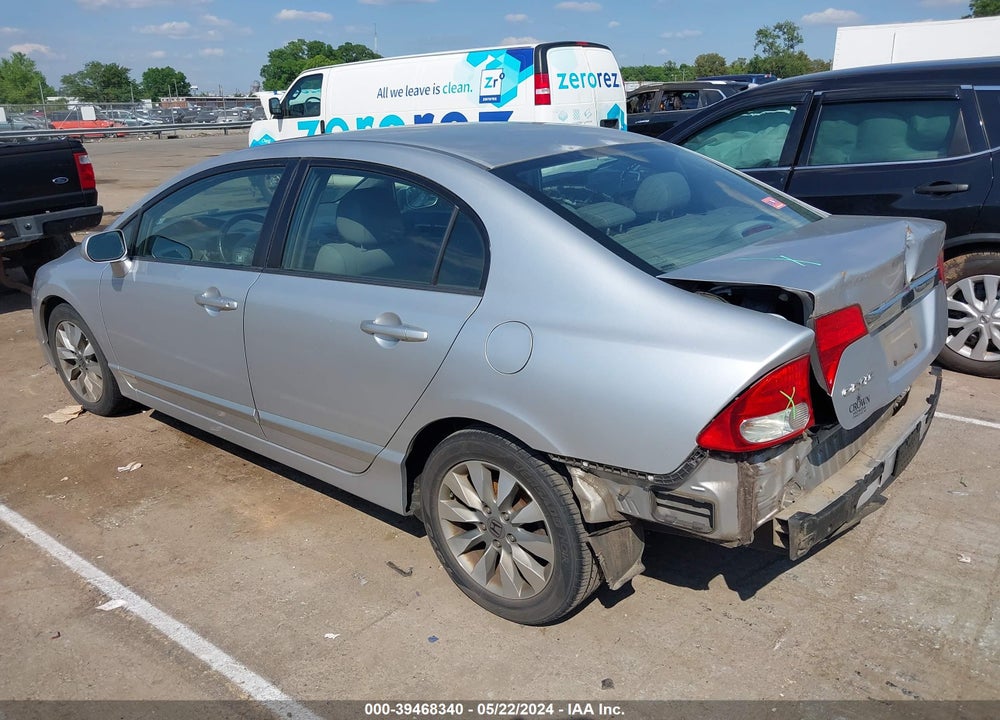 2011 HONDA CIVIC EX-L VIN: 2HGFA1F98BH522846