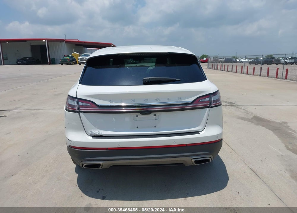 2022 LINCOLN NAUTILUS STANDARD VIN: 2LMPJ6J99NBL02789