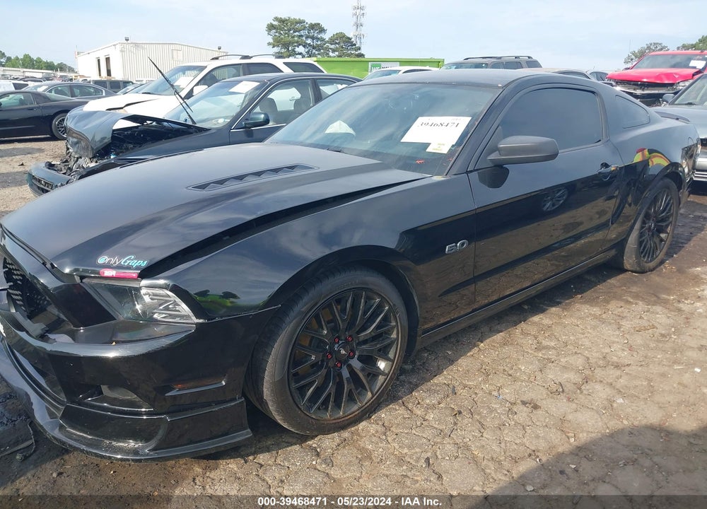 2014 FORD MUSTANG GT VIN: 1ZVBP8CF0E5253667