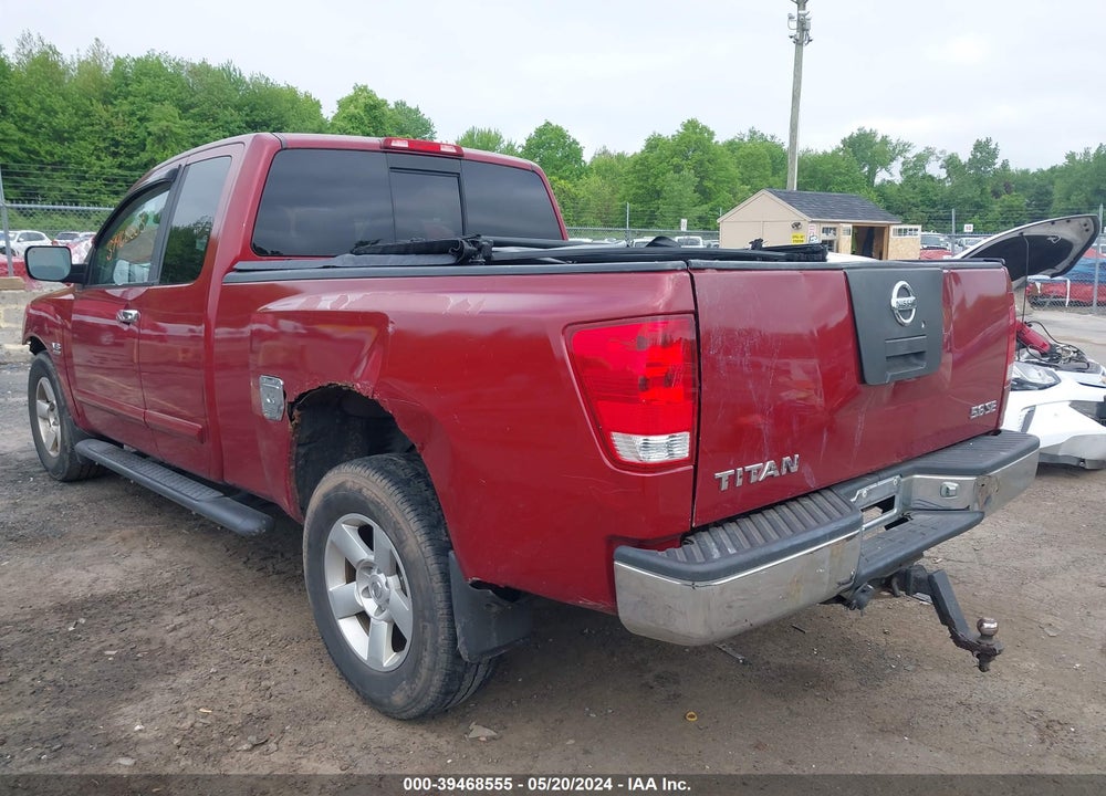 2004 NISSAN TITAN SE VIN: 1N6AA06B24N515713