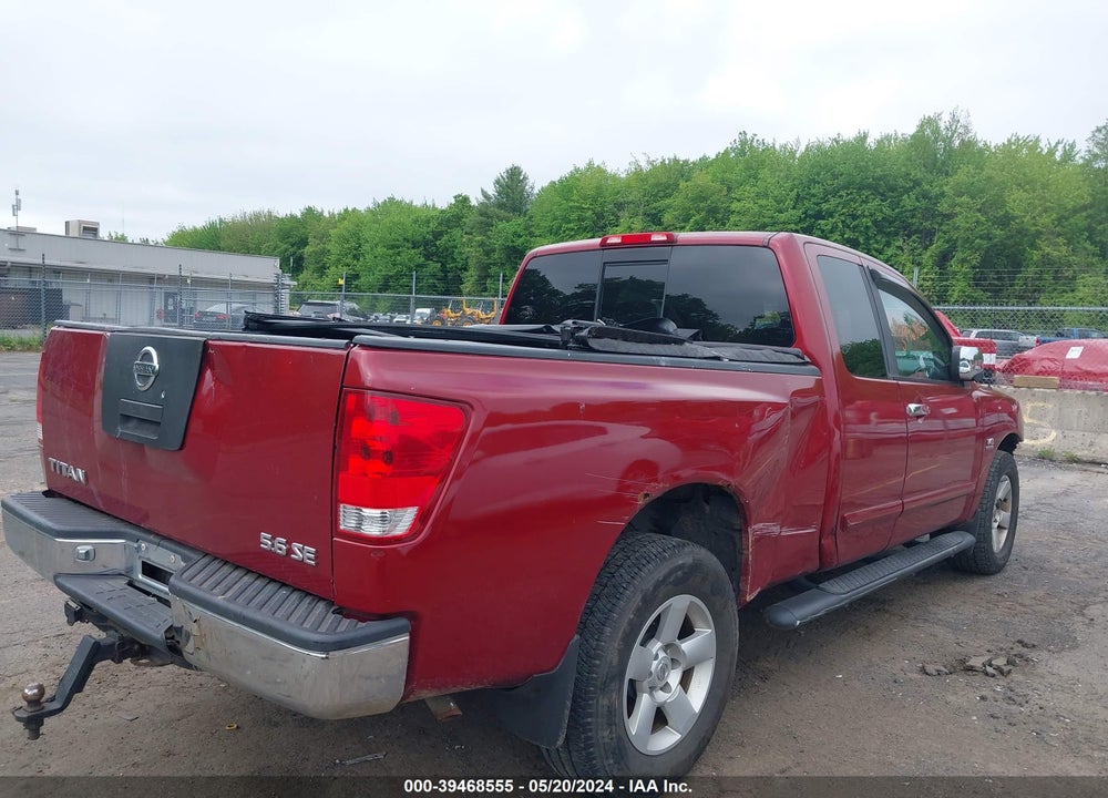 2004 NISSAN TITAN SE VIN: 1N6AA06B24N515713