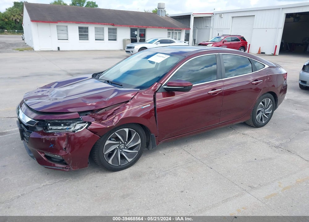 2019 HONDA INSIGHT TOURING VIN: 19XZE4F97KE030578