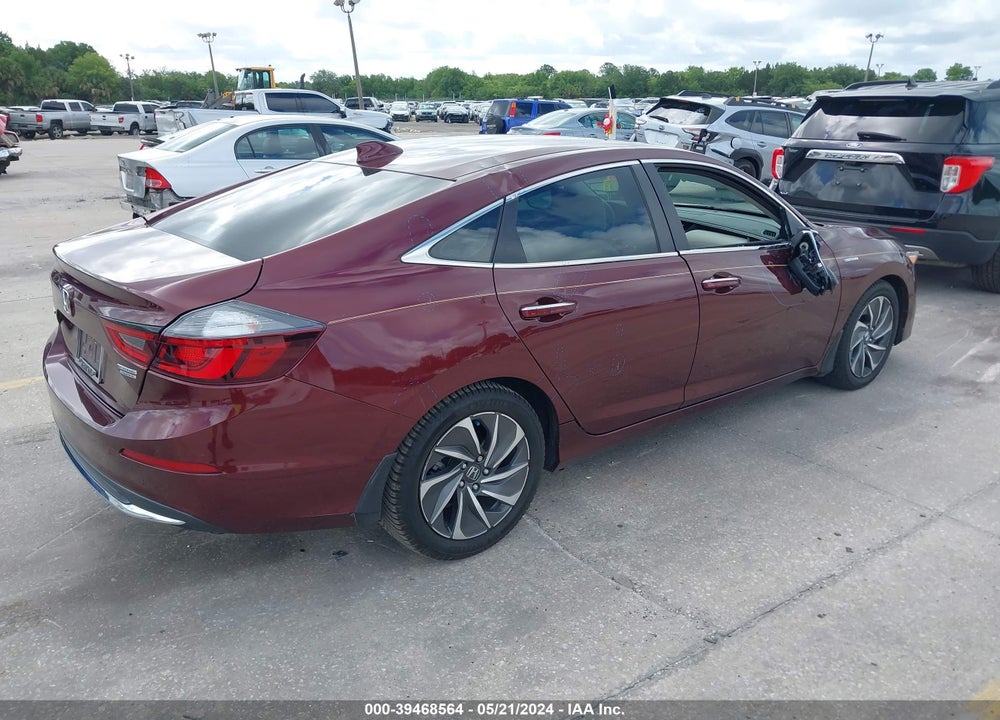 2019 HONDA INSIGHT TOURING VIN: 19XZE4F97KE030578