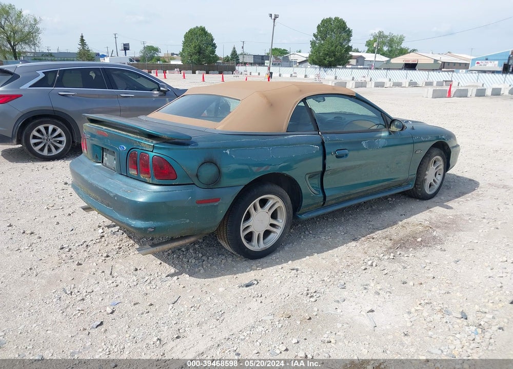 1996 FORD MUSTANG GT VIN: 1FALP45X4TF114757