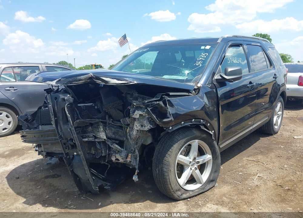 2019 FORD EXPLORER XLT VIN: 1FM5K7DH0KGB36935