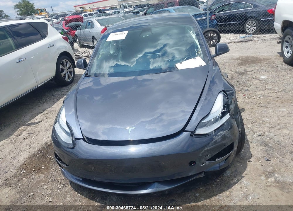 2022 TESLA MODEL 3 LONG RANGE DUAL MOTOR ALL-WHEEL DRIVE VIN: 5YJ3E1EB9NF263112