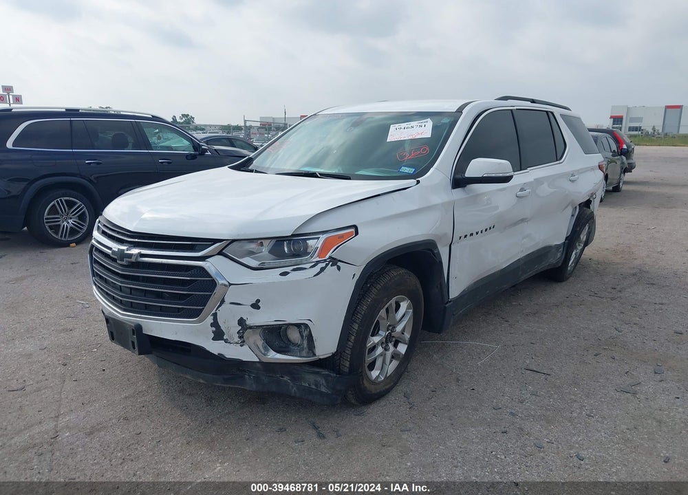 2021 CHEVROLET TRAVERSE FWD LT CLOTH VIN: 1GNERGKW2MJ129693