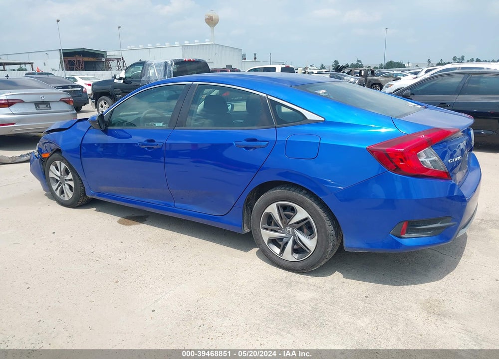 2019 HONDA CIVIC LX VIN: 19XFC2F69KE032738
