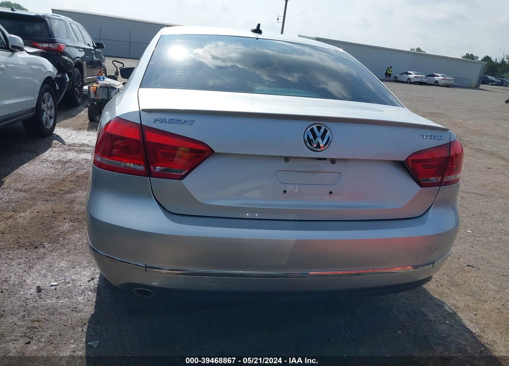 2015 VOLKSWAGEN PASSAT 2.0L TDI SEL PREMIUM VIN: 1VWCV7A34FC074204
