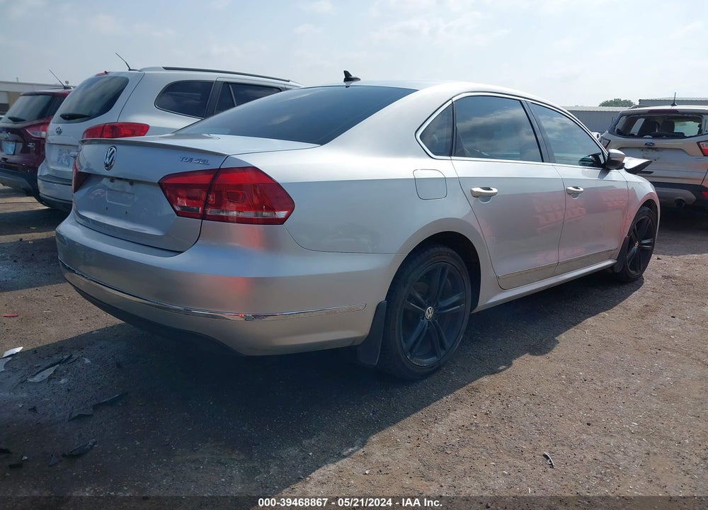 2015 VOLKSWAGEN PASSAT 2.0L TDI SEL PREMIUM VIN: 1VWCV7A34FC074204