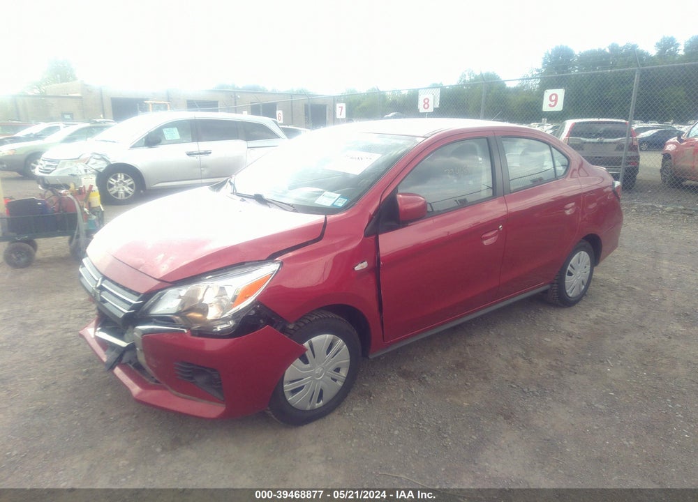2022 MITSUBISHI MIRAGE G4 ES VIN: ML32FUFJ5NHF06078