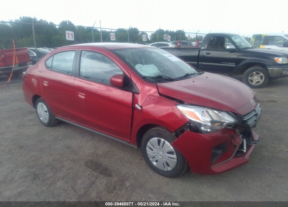 2022 MITSUBISHI MIRAGE G4 ES VIN: ML32FUFJ5NHF06078