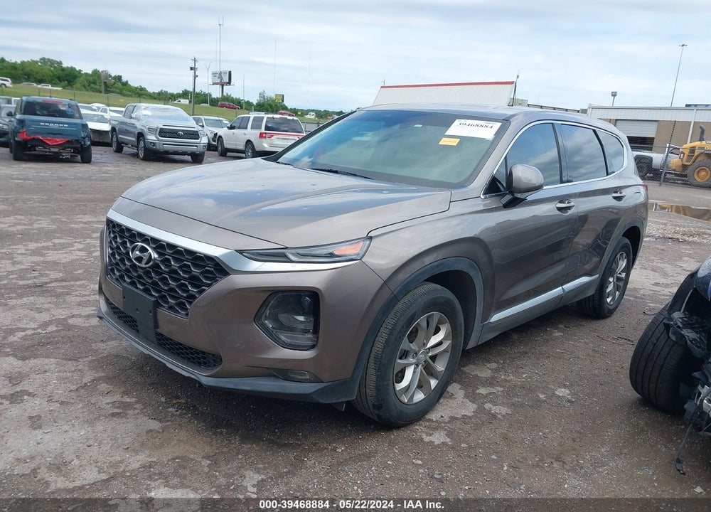 2019 HYUNDAI SANTA FE SEL VIN: 5NMS33AD0KH072886