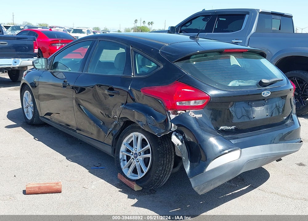 2018 FORD FOCUS SE VIN: 1FADP3K25JL242074