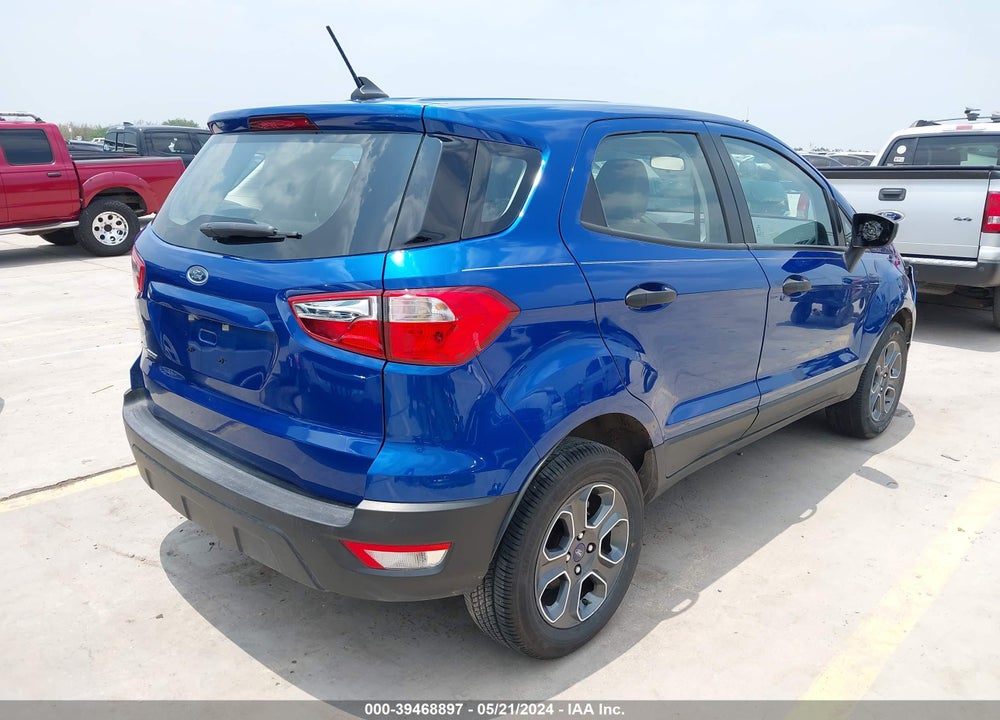 2021 FORD ECOSPORT S VIN: MAJ3S2FE6MC445200