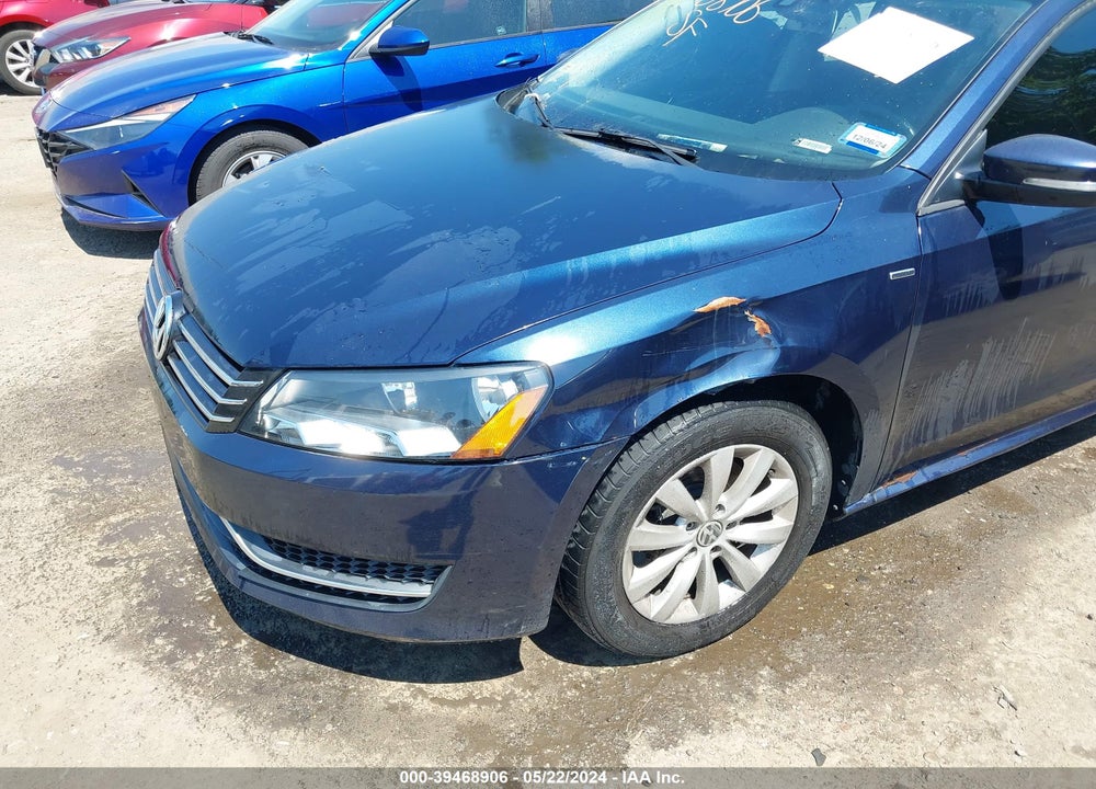 2015 VOLKSWAGEN PASSAT 1.8T WOLFSBURG EDITION VIN: 1VWAT7A39FC049330