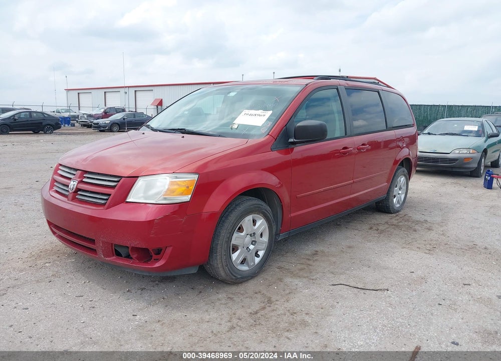 2010 DODGE GRAND CARAVAN SE VIN: 2D4RN4DE6AR134107
