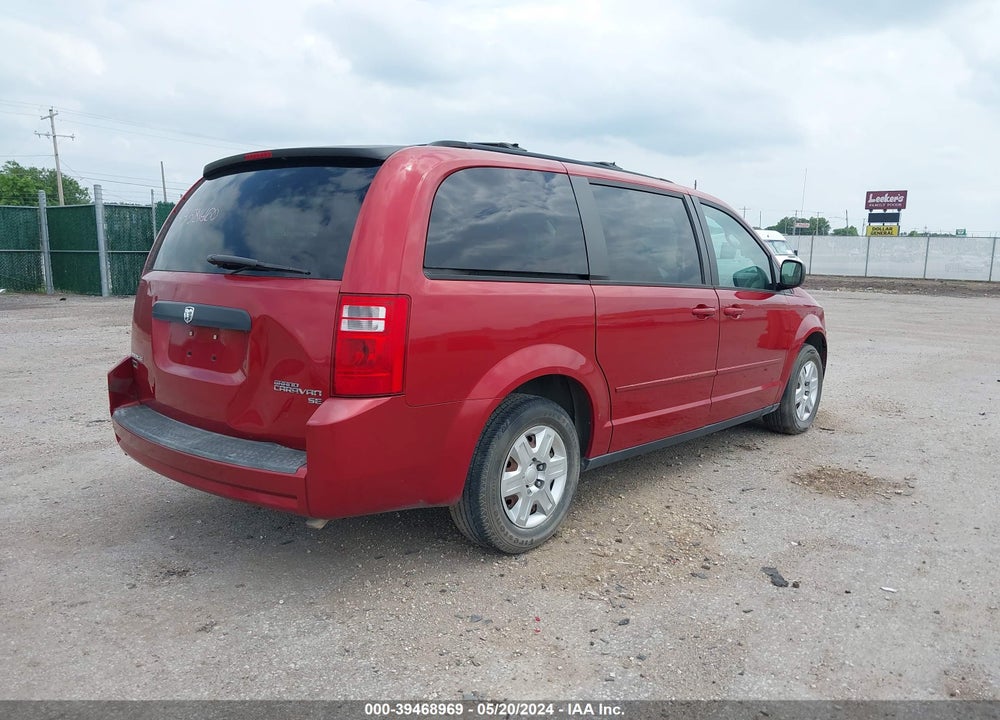 2010 DODGE GRAND CARAVAN SE VIN: 2D4RN4DE6AR134107