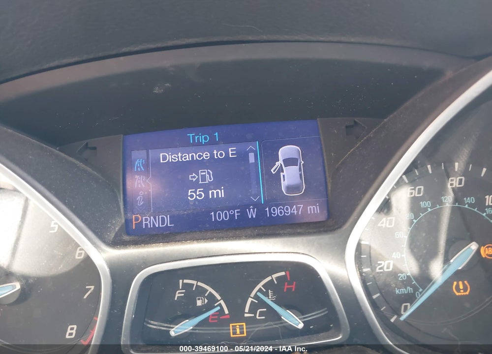 2013 FORD FOCUS SE VIN: 1FADP3F2XDL252405