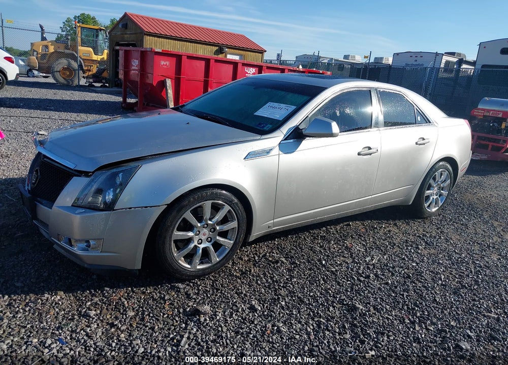 2008 CADILLAC CTS STANDARD VIN: 1G6DP57V080111240