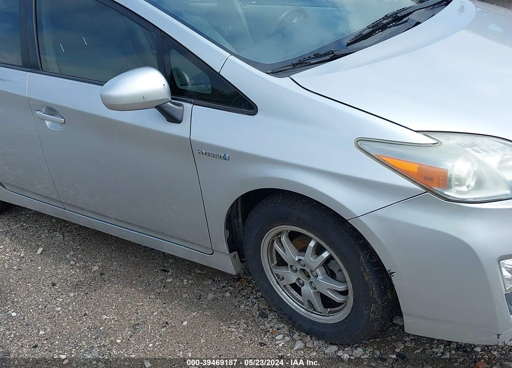 2011 TOYOTA PRIUS THREE VIN: JTDKN3DU9B0248565