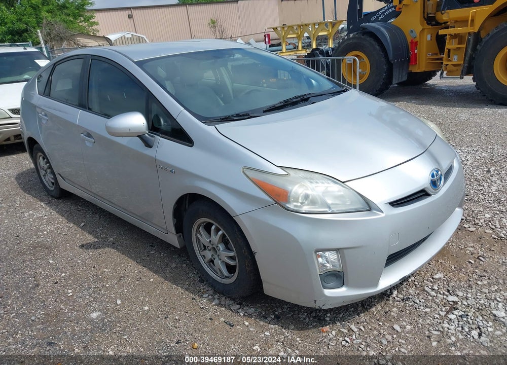 2011 TOYOTA PRIUS THREE VIN: JTDKN3DU9B0248565