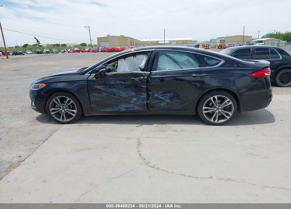 2020 FORD FUSION TITANIUM VIN: 3FA6P0K90LR117704