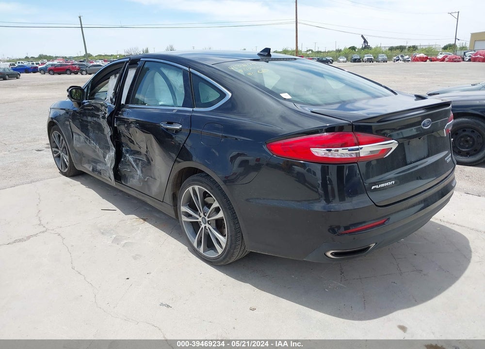 2020 FORD FUSION TITANIUM VIN: 3FA6P0K90LR117704