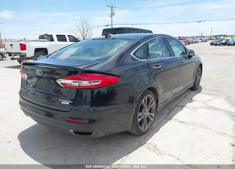 2020 FORD FUSION TITANIUM VIN: 3FA6P0K90LR117704