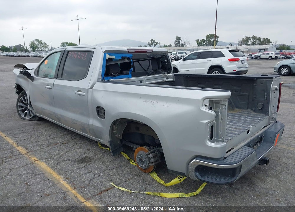 2021 CHEVROLET SILVERADO 1500 2WD SHORT BED LT VIN: 3GCPWCED5MG244545