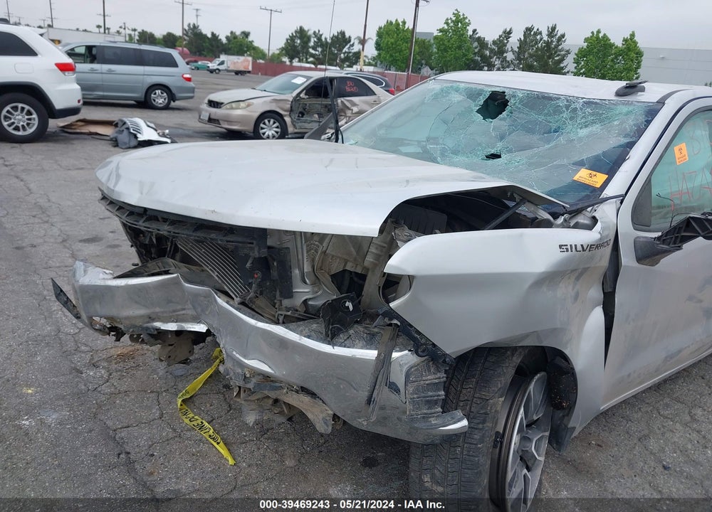 2021 CHEVROLET SILVERADO 1500 2WD SHORT BED LT VIN: 3GCPWCED5MG244545