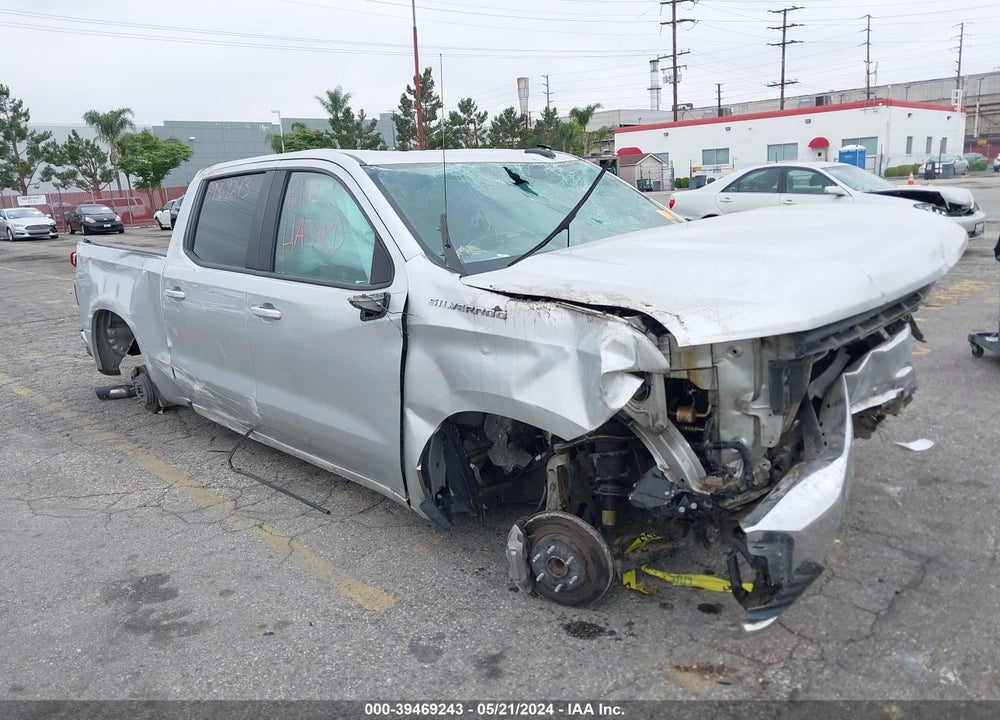 2021 CHEVROLET SILVERADO 1500 2WD SHORT BED LT VIN: 3GCPWCED5MG244545