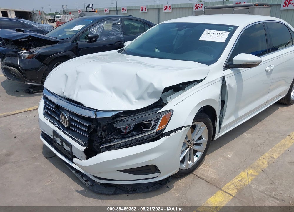 2020 VOLKSWAGEN PASSAT 2.0T SE VIN: 1VWSA7A32LC026588