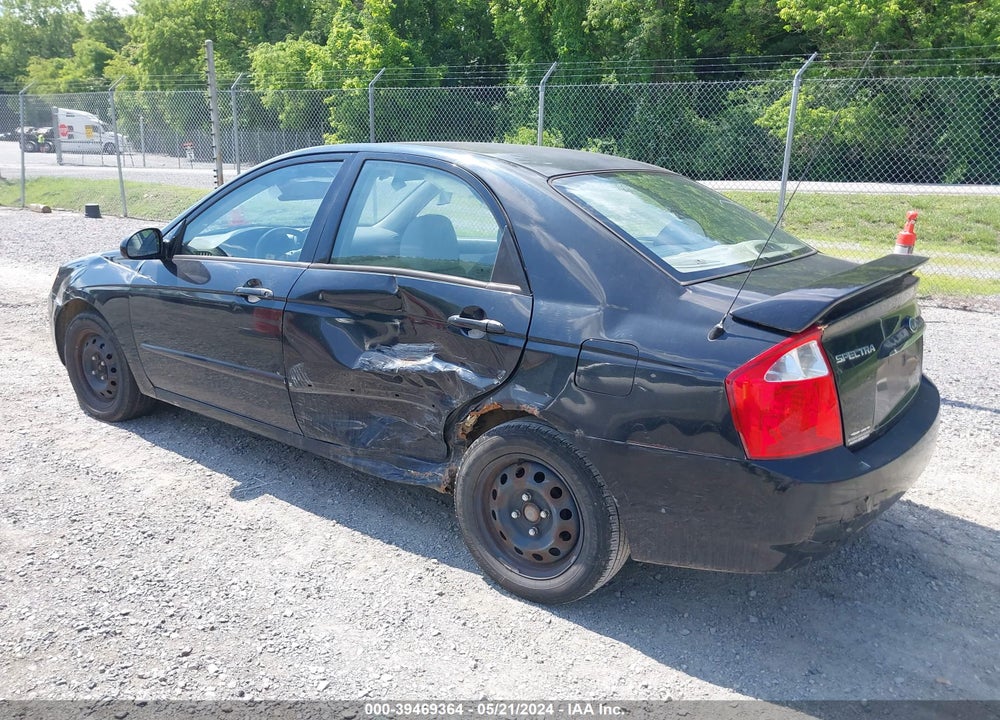 2005 KIA SPECTRA EX/LX/SX VIN: KNAFE121955106610