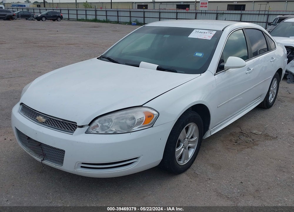 2013 CHEVROLET IMPALA LS VIN: 2G1WF5E35D1155865