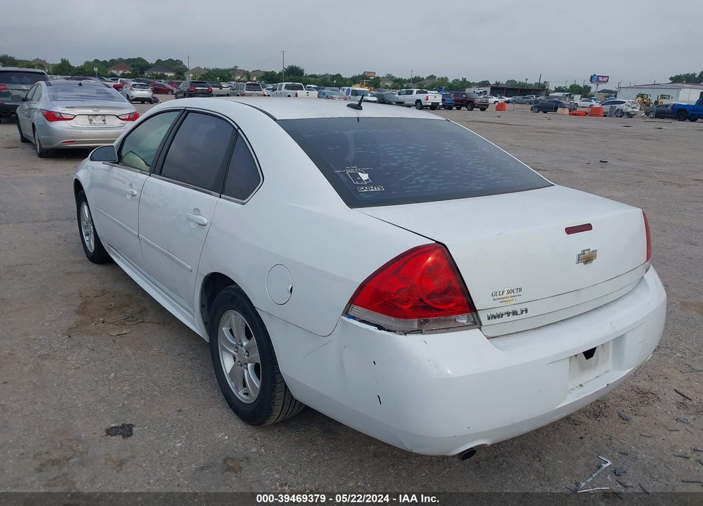 2013 CHEVROLET IMPALA LS VIN: 2G1WF5E35D1155865