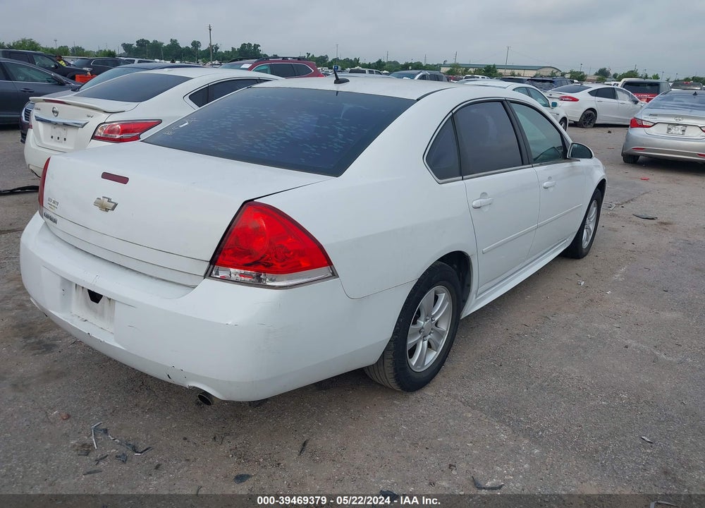 2013 CHEVROLET IMPALA LS VIN: 2G1WF5E35D1155865