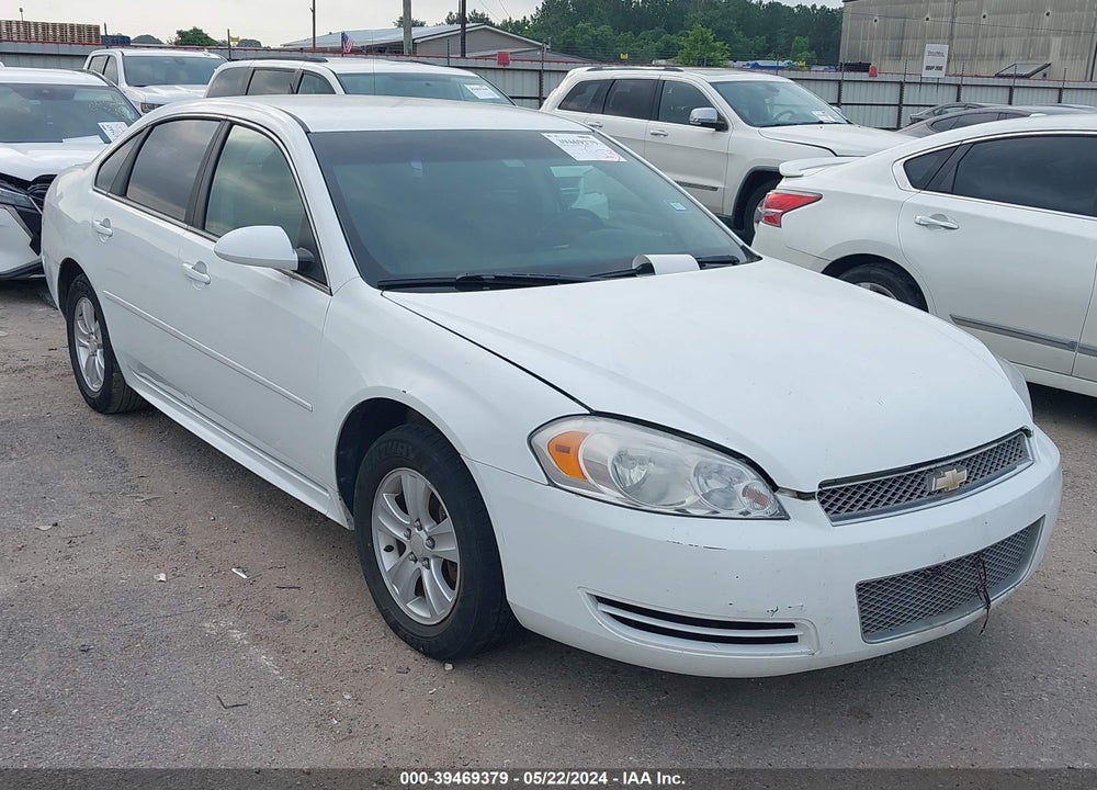 2013 CHEVROLET IMPALA LS VIN: 2G1WF5E35D1155865